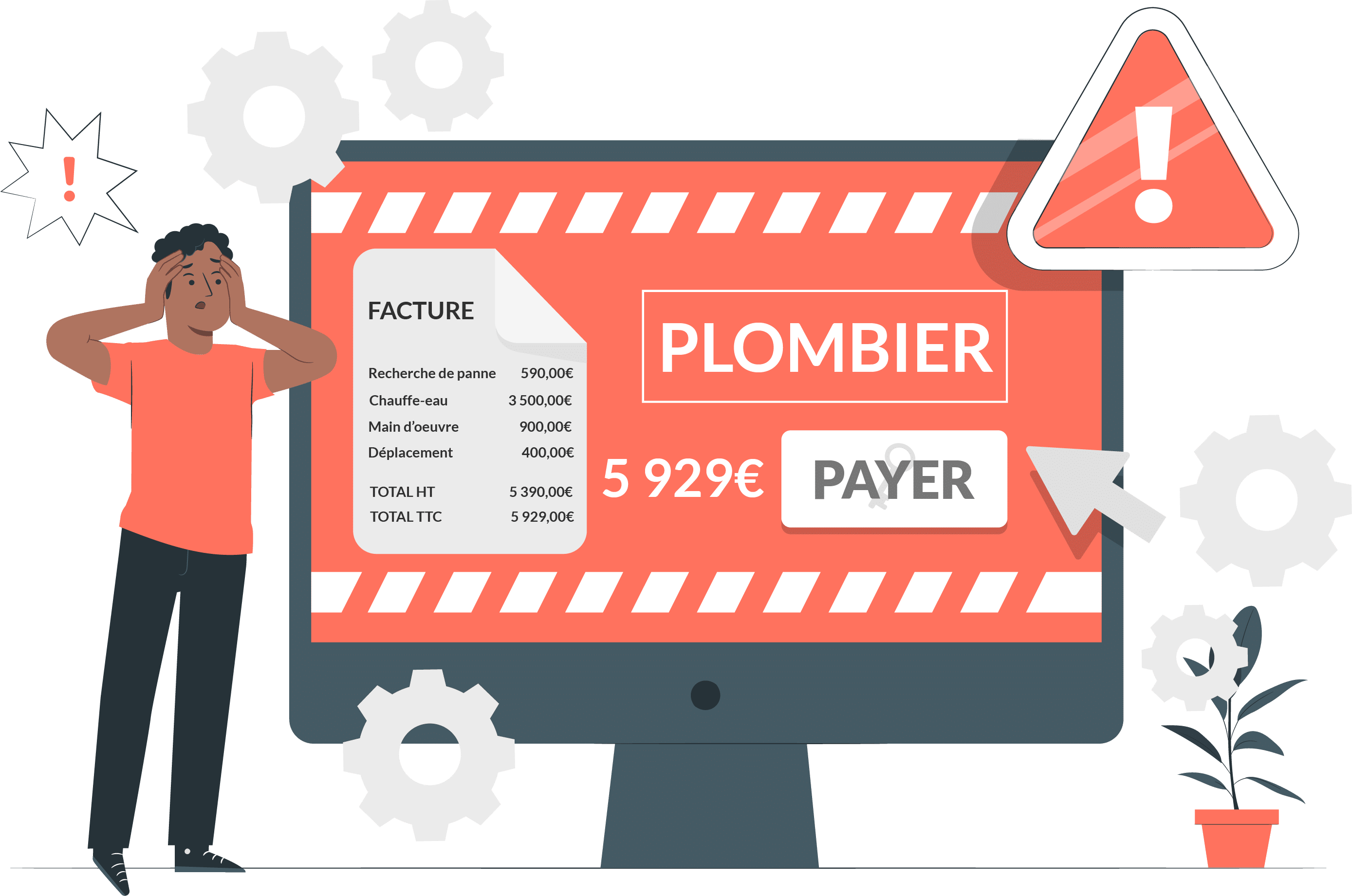 Evitez les arnaques plombier Ile-de-france
